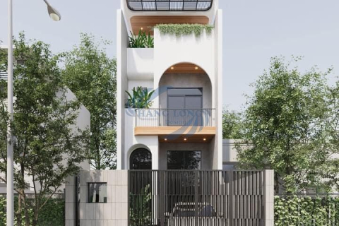 Thiết kế thi công nhà phố hiện đại - Đan Phượng, Hà Nội